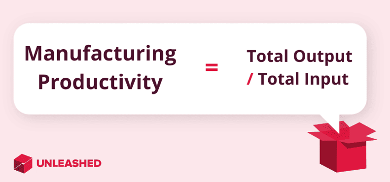 manufacturing productivity formula