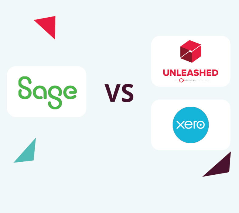 Sage vs Unleashed and Xero feature image