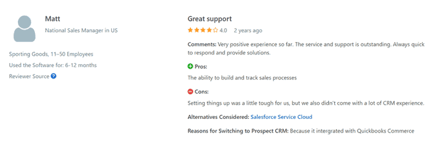 prospect crm review