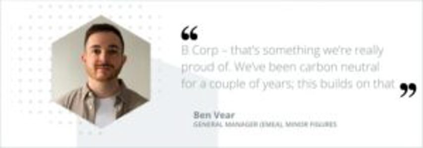 Ben Vear quote on B Corp