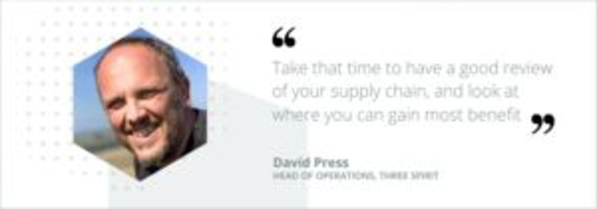 David Press quote about auditing supply chain