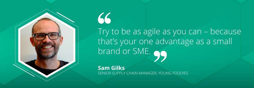 Sam Gilks quote 1