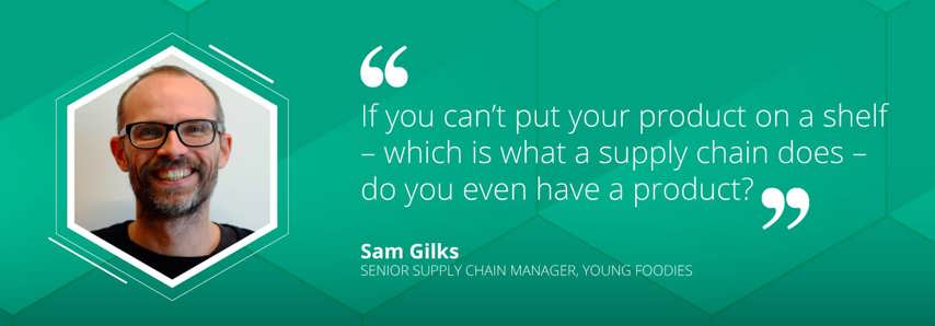 Sam Gilks quote 2