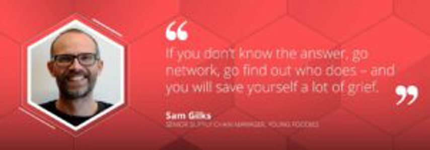 Sam Gilks quote networking for information