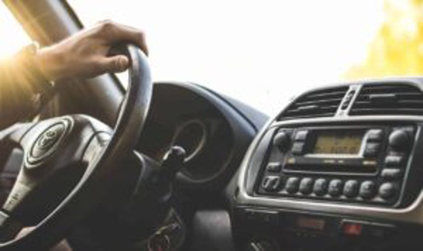 The interior of a Toyota car