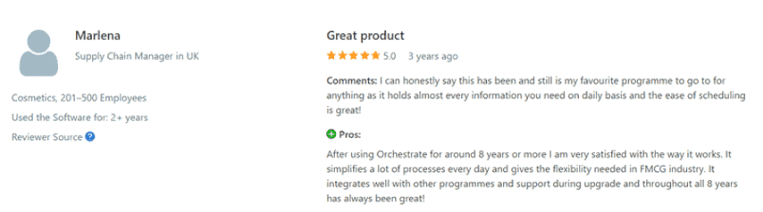 orchestrate review