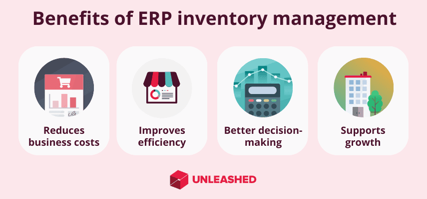 Benefits of ERP inventory management