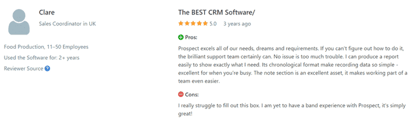 prospect crm review