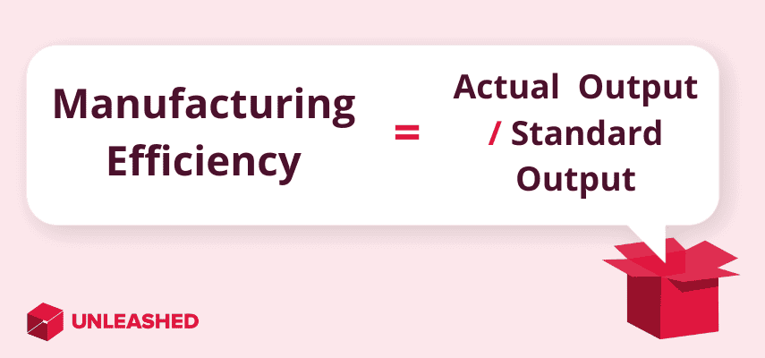 manufacturing efficiency formula