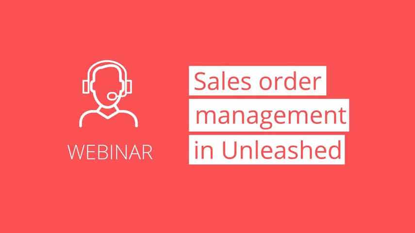 sales order management webinar